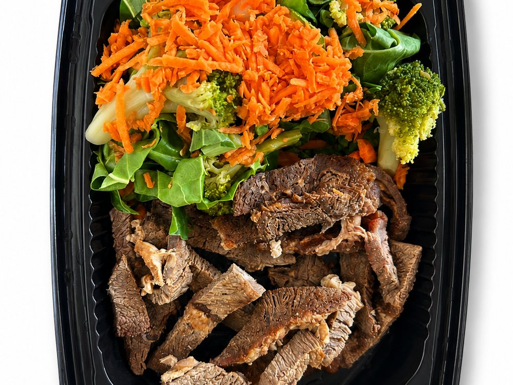 Milanesa de Res con Ensalada